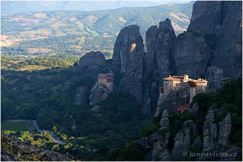 METEORA, KLÁŠTER MONI ROUSANOU