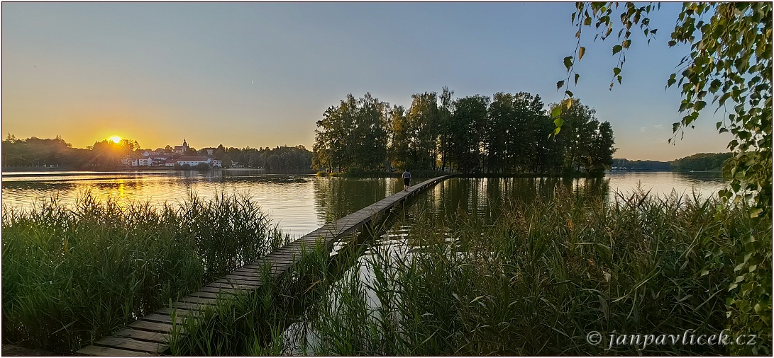 RYBNÍK HEJTMAN, CHLUM U TŘEBONĚ