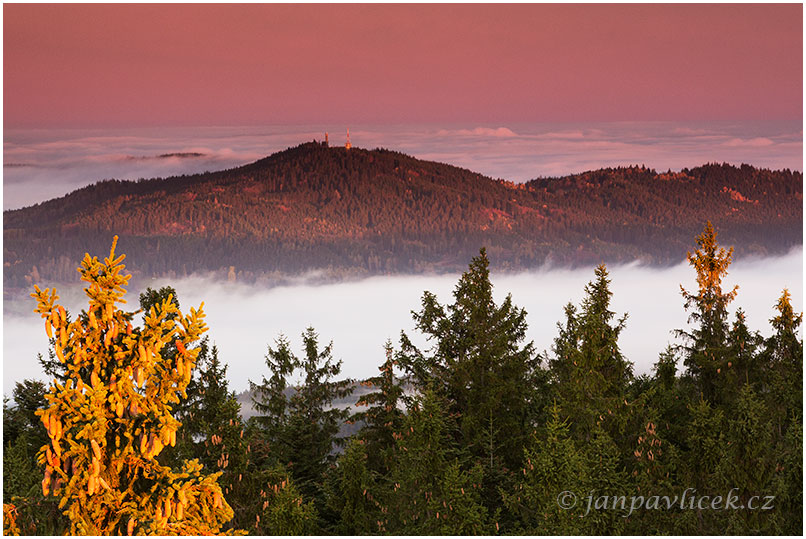 Svatobor  (845 m) ,  Šumava