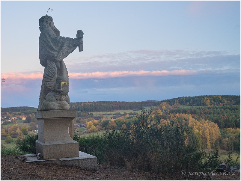 SV.JAN NEPOMUCKÝ, KAMÝK NAD VLTAVOU