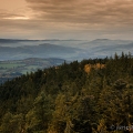 Podvečer na Hartmanicku, vpravo Svatobor (845 m) | fotografie