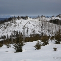 Třístoličník ( 1323m) vlevo, Hochstein (1333m) vpravo | fotografie