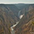 Velký kaňon řeky Yellowstone - Dolní vodopád | fotografie